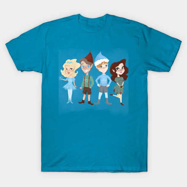 The Christmas Gang (Patron Design) T-Shirt by Hallmarkies Podcast Store